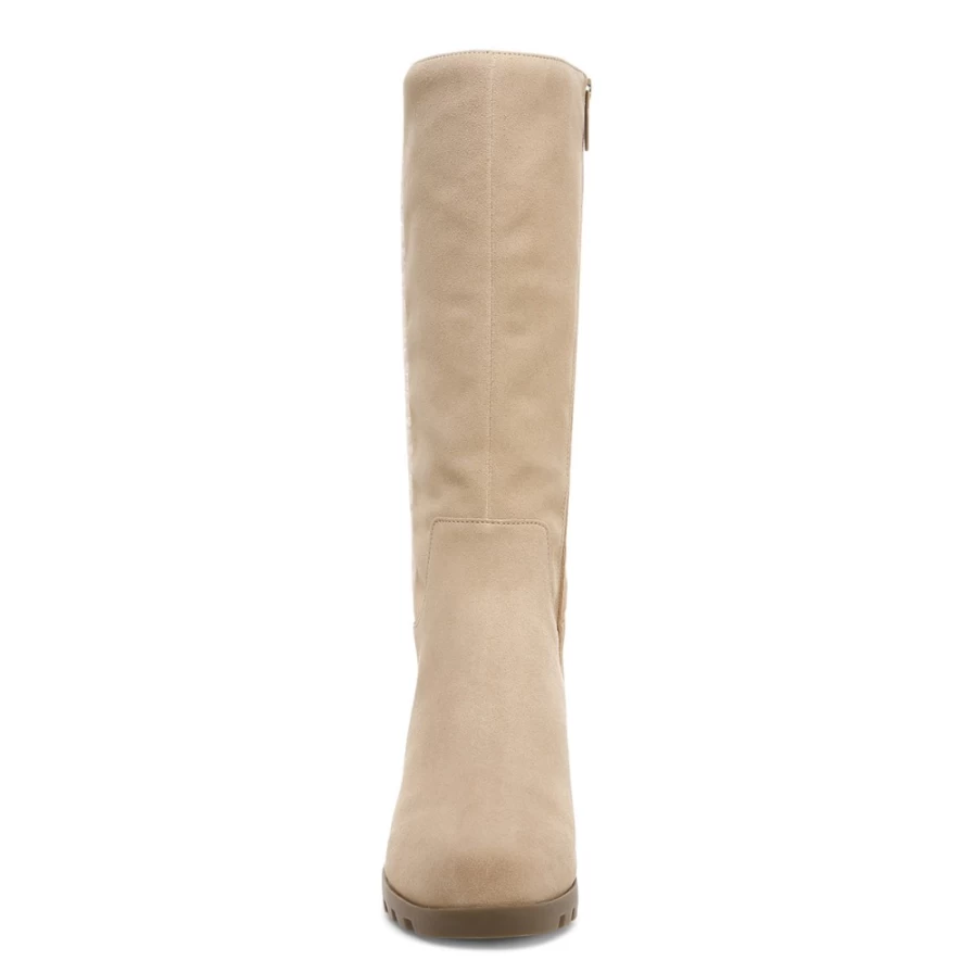 VIONIC Women's Waterproof Tall Boots in Wheat - Brenna Style for Comfort and Durability