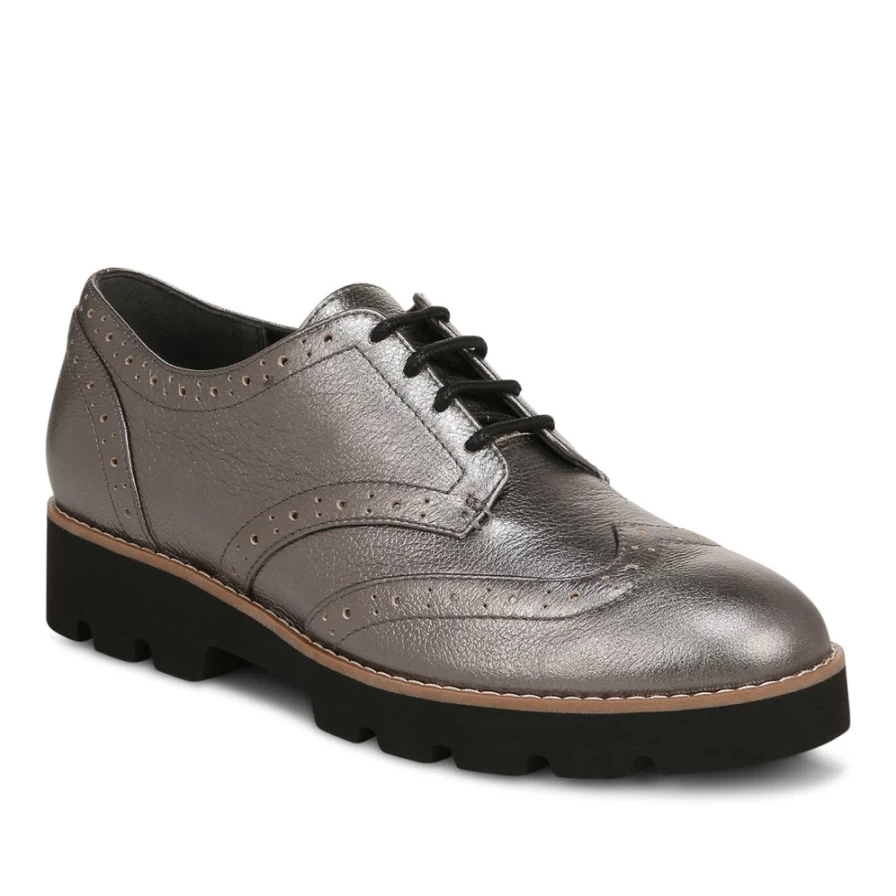 VIONIC Women's Alfina Wide Width Oxford Shoes for Comfort and Support