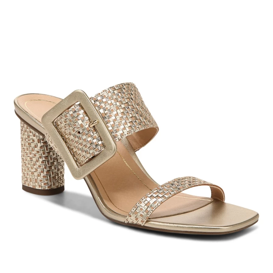 VIONIC Women's Brookell Heeled Sandals – Comfortable & Stylish Summer Footwear