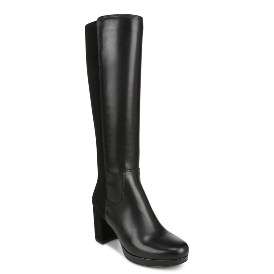 VIONIC Women's Ynez Black Tall Boots for Comfort and Style