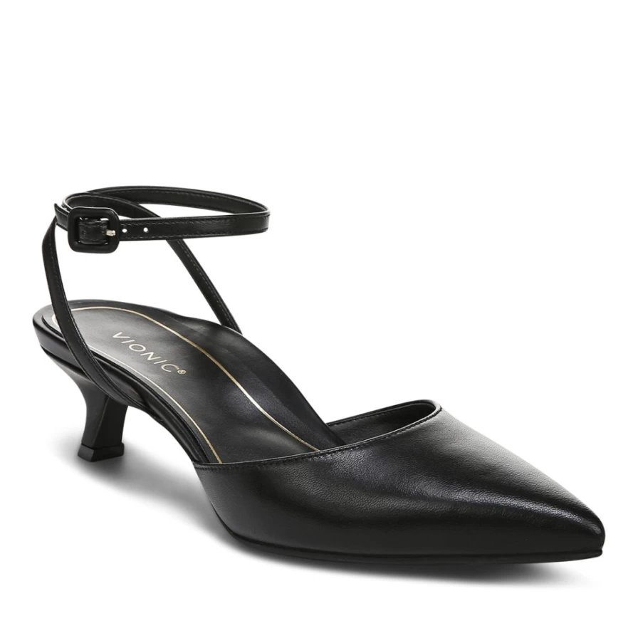 VIONIC Women's Jacynda Heel - Comfortable & Stylish Support Sandals for Everyday Wear