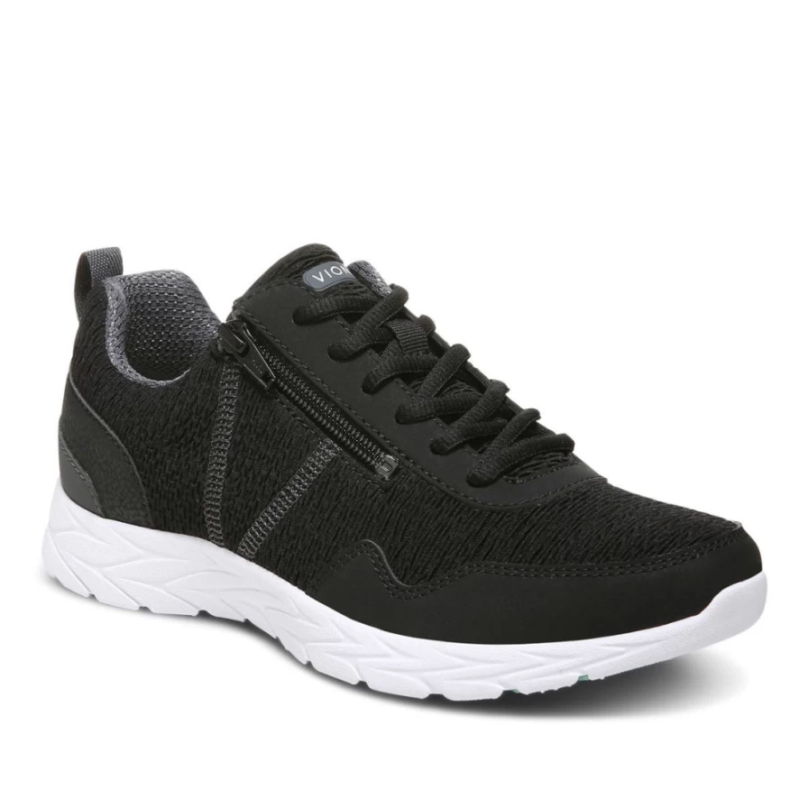 VIONIC Women's Jetta Wide Width Sneakers for Comfort and Support