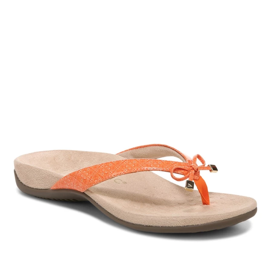 VIONIC Women's Bella Comfortable Toe-Post Sandals for Arch Support