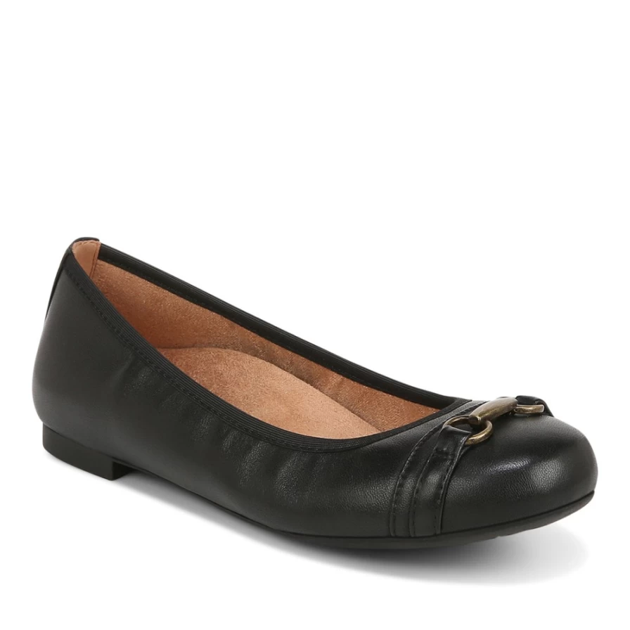 VIONIC Women's Delanie Flat Comfortable Slip-On Loafers for Everyday Wear