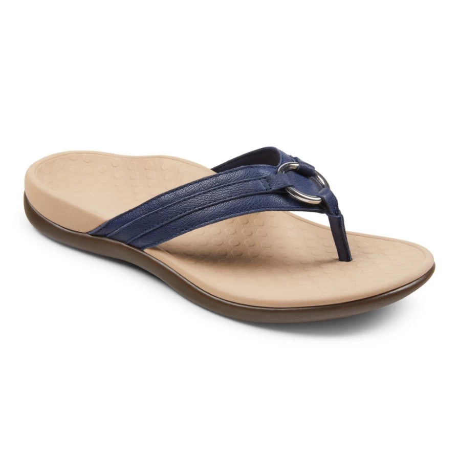 VIONIC Women's Aloe Toe Post Sandals with Arch Support | Comfortable & Stylish