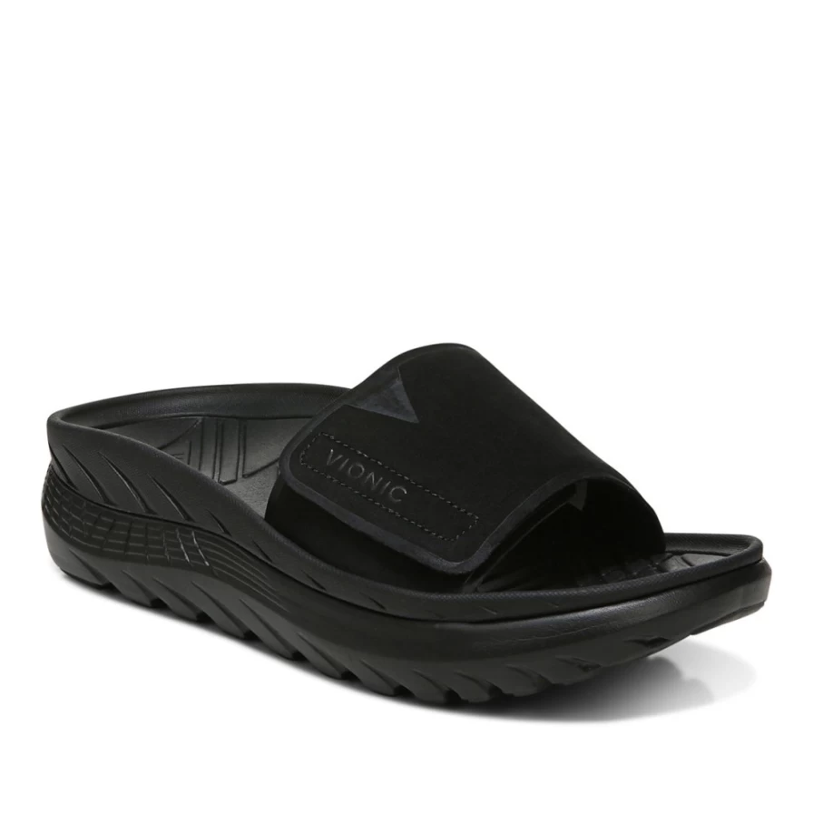 VIONIC Men's Rejuvenate Recovery Sandals – Orthotic Support & Comfort for Foot Pain Relief