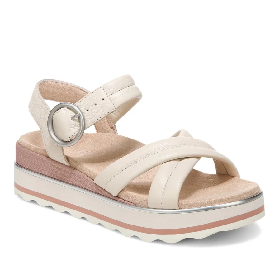 VIONIC Women's Reyna Platform Sandal - Comfortable & Stylish Orthotic Footwear