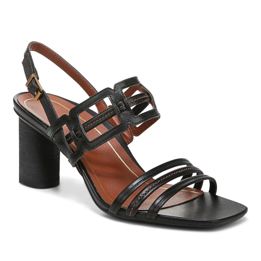 VIONIC Women's Zaphira Heeled Sandal - Comfortable & Stylish Supportive Footwear
