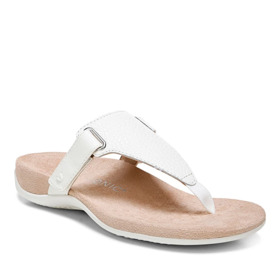 VIONIC Women's Wanda Comfort T-Strap Sandals for Arch Support
