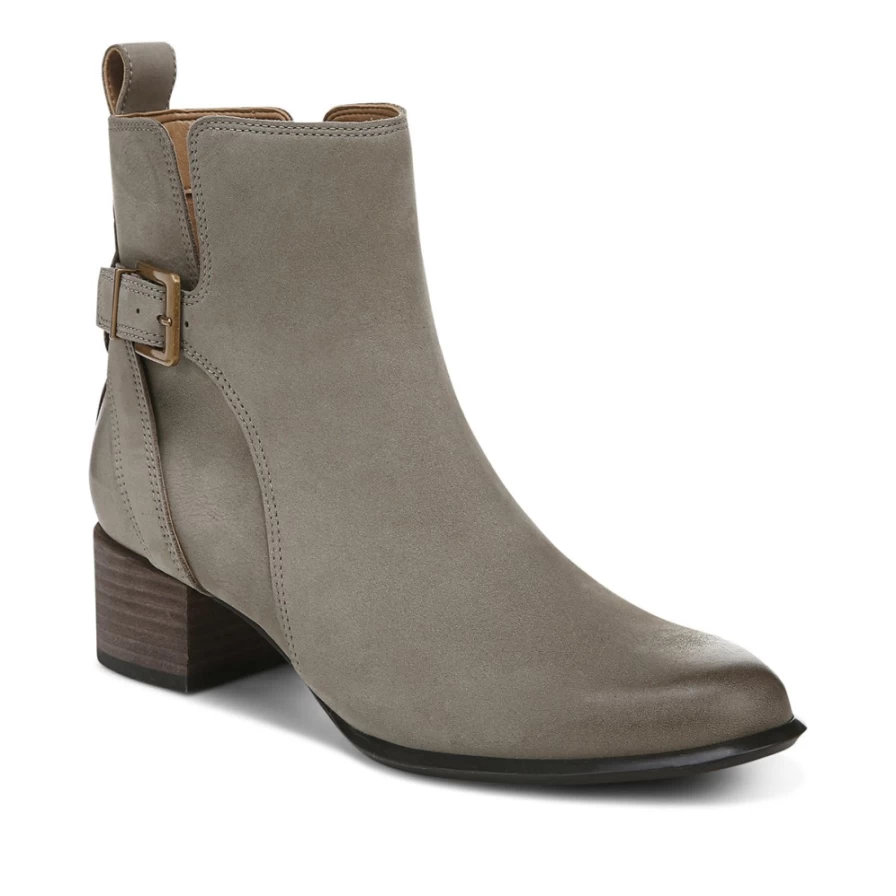 VIONIC Women's Sienna Waterproof Booties – Slip-Resistant Comfortable Ankle Boots for All-Day Wear